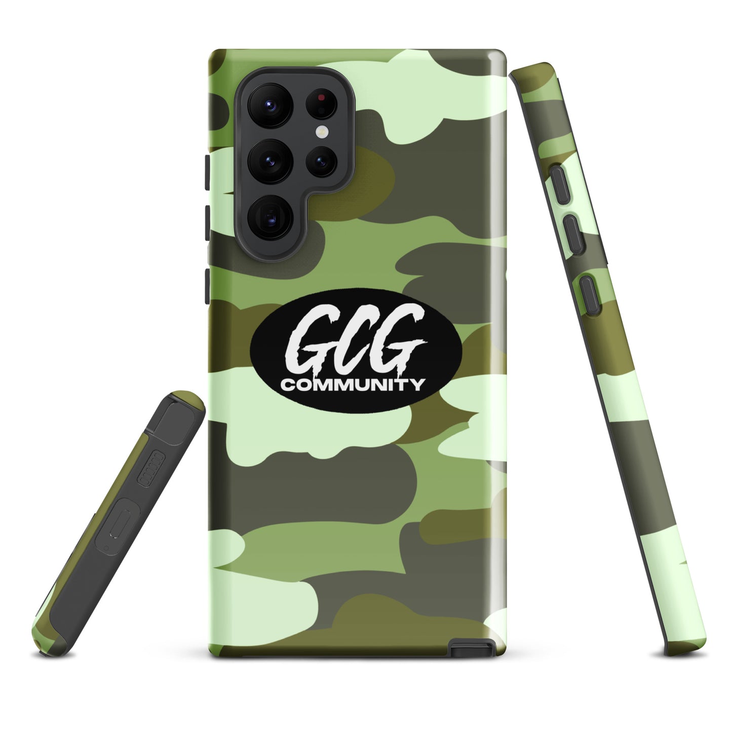 Camo Fur Tough case for Samsung®