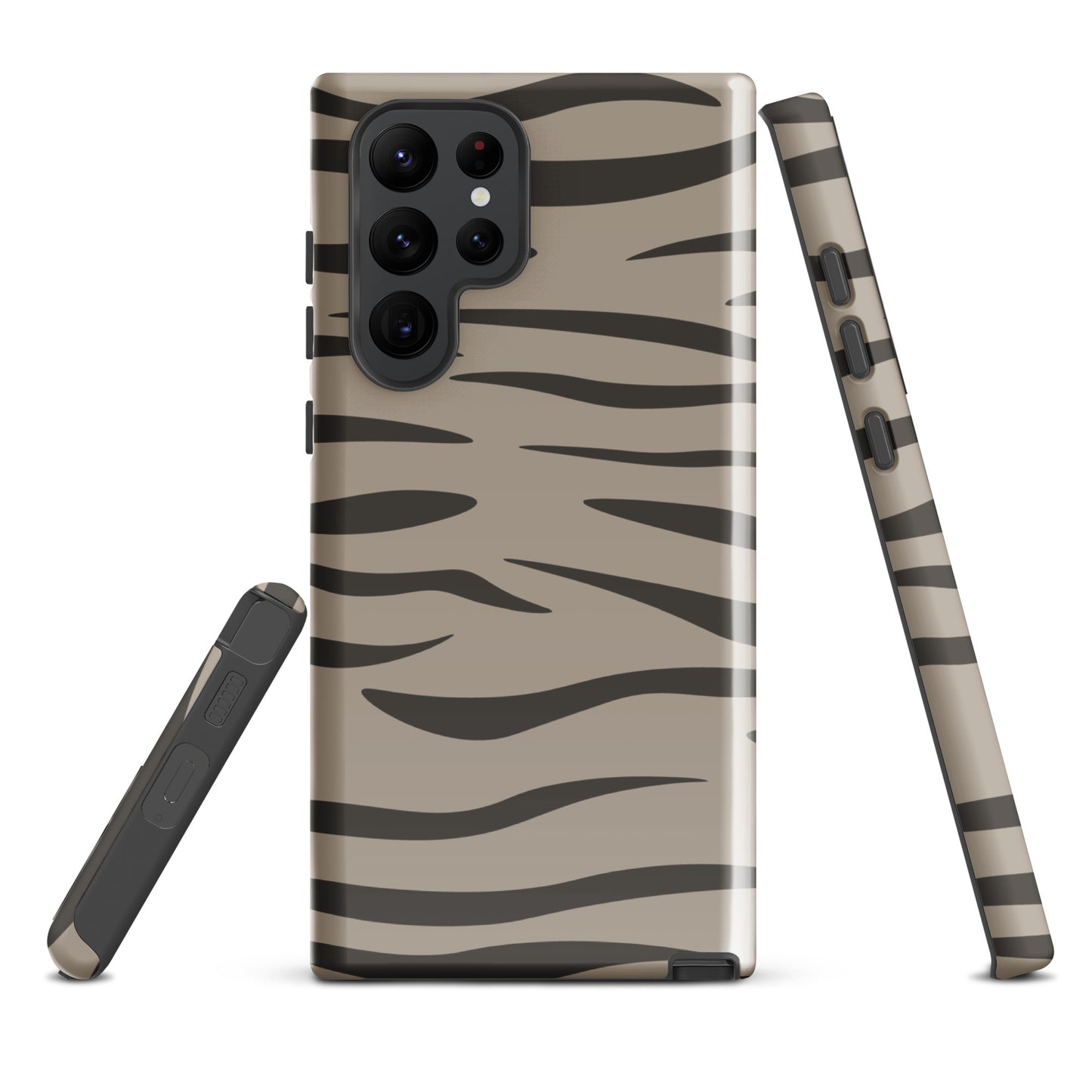 Grey Tabby Fur Tough case for Samsung®