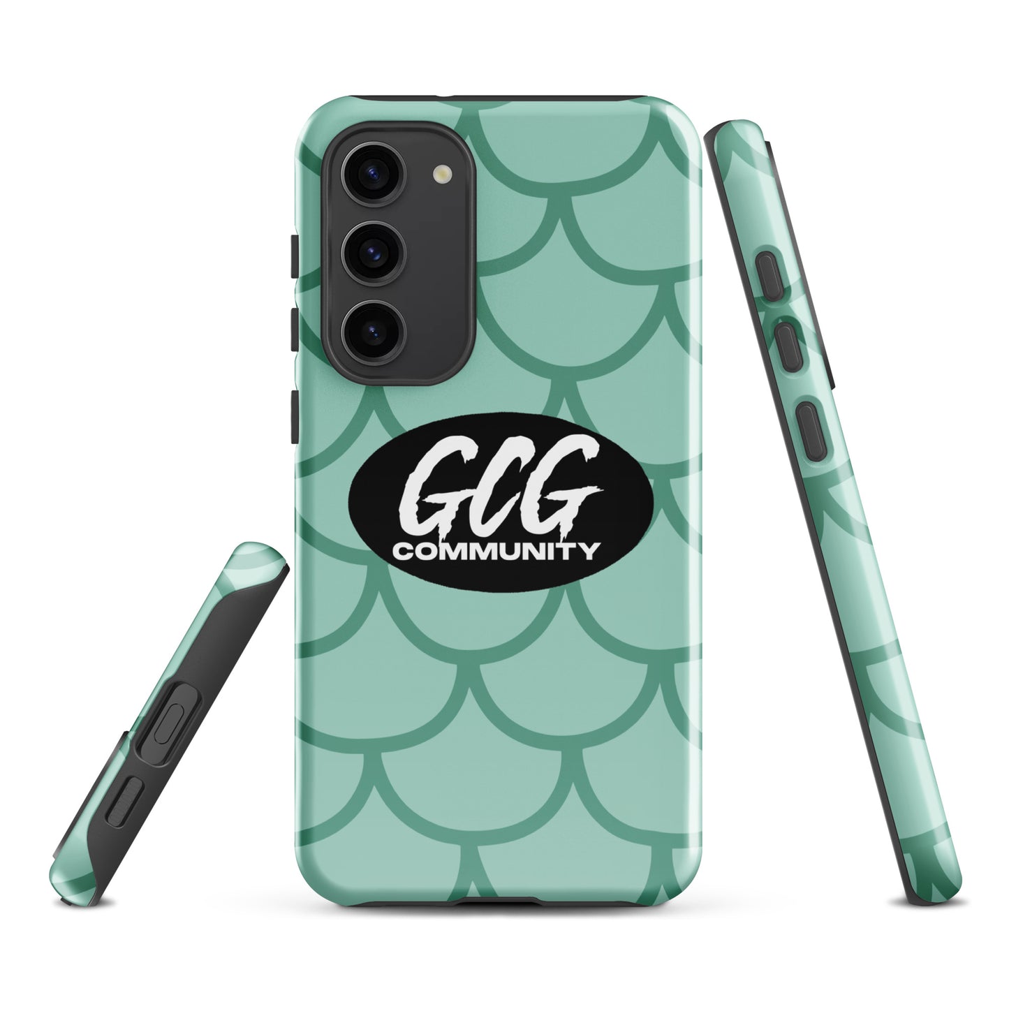 Fish Scale Fur Tough case for Samsung®