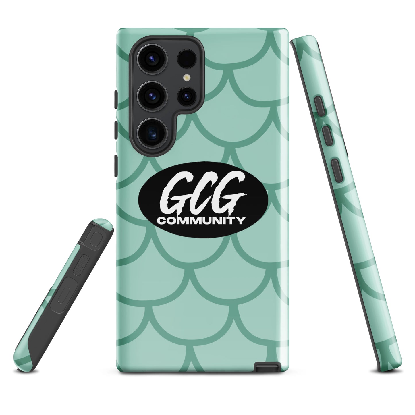 Fish Scale Fur Tough case for Samsung®