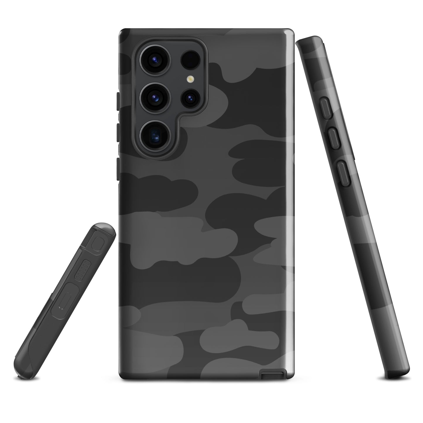 Dark Camo Fur Tough case for Samsung®