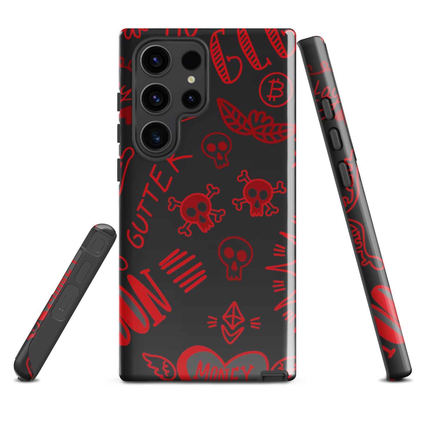 Red Tat Fur Tough case for Samsung®