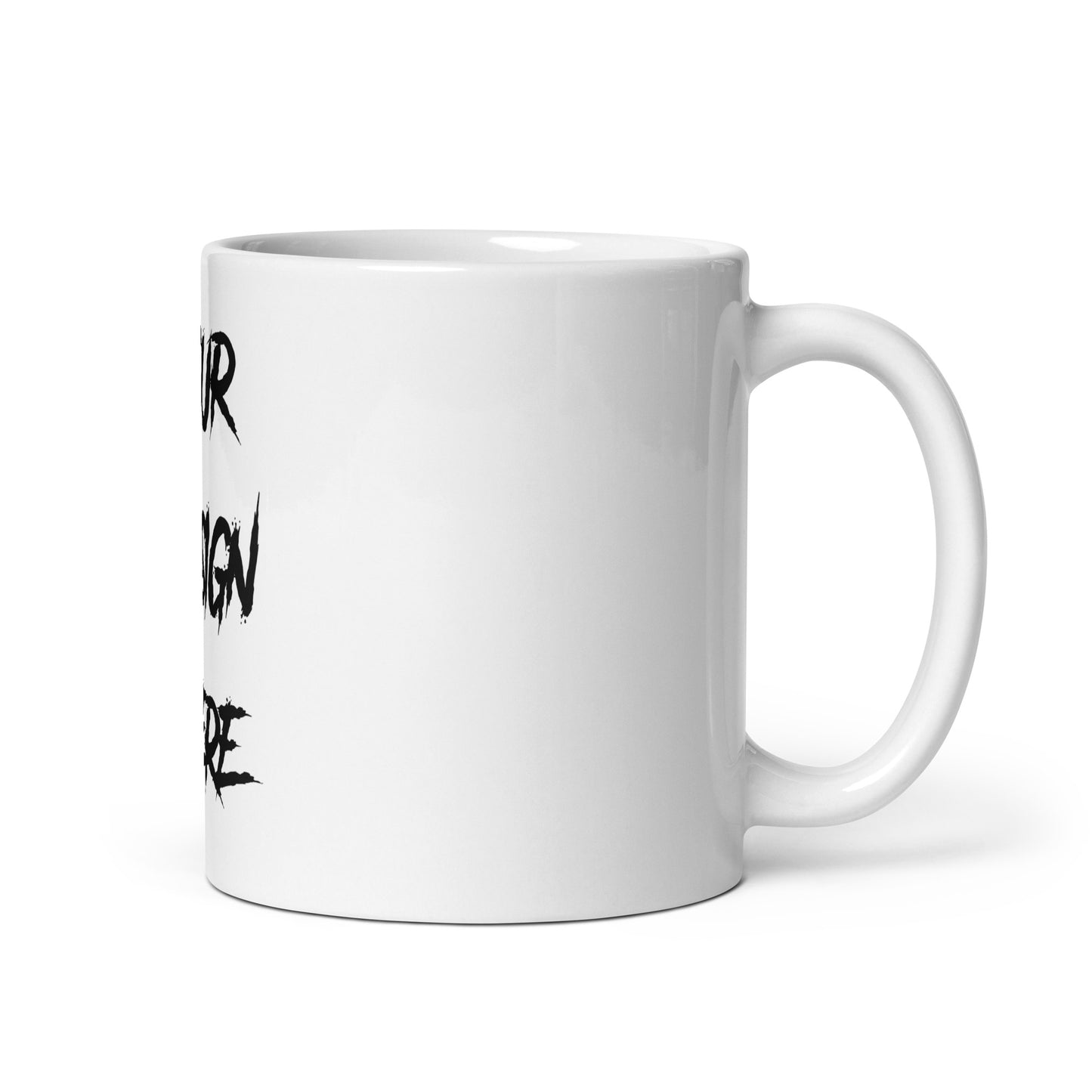 Customizable White Glossy Mug