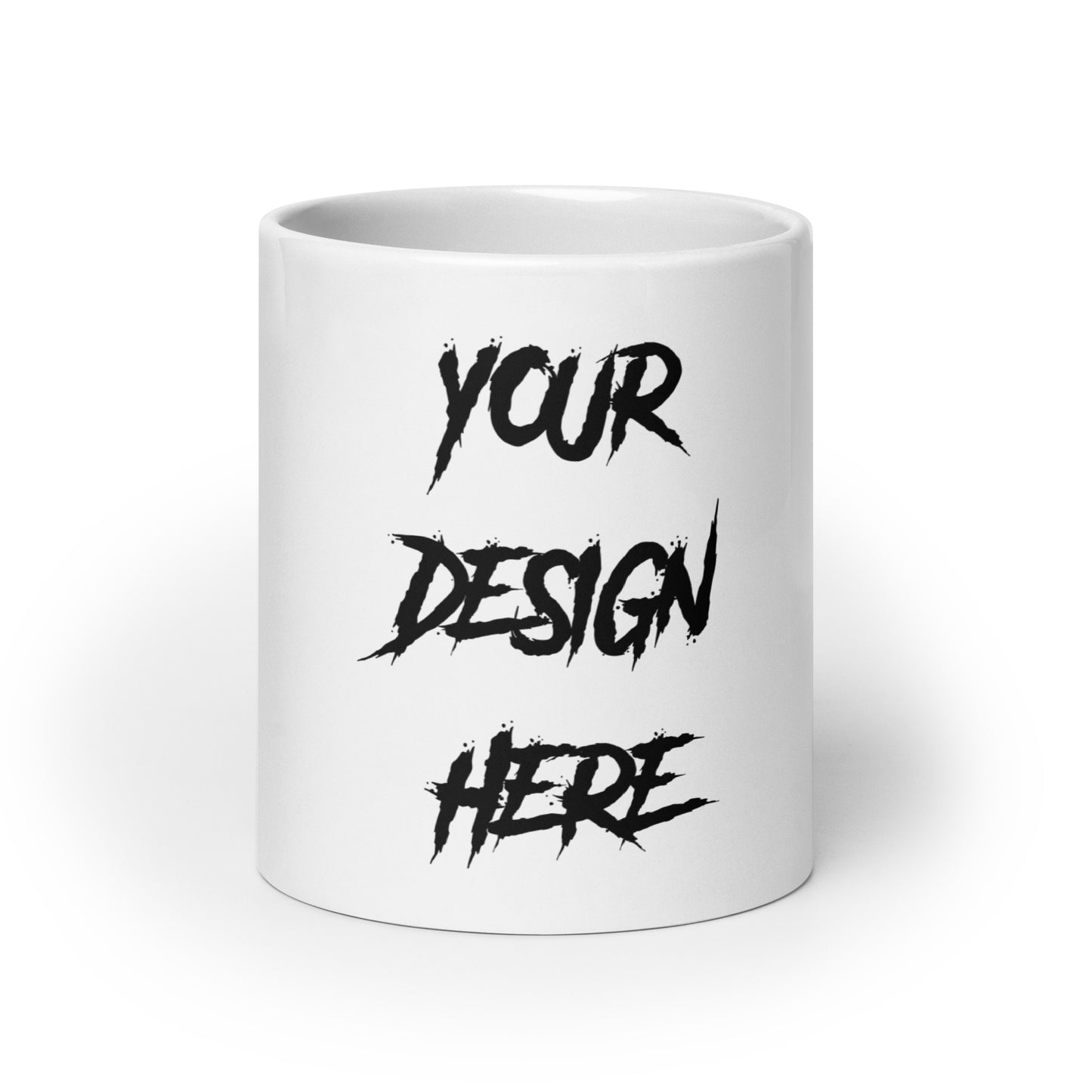 Customizable White Glossy Mug