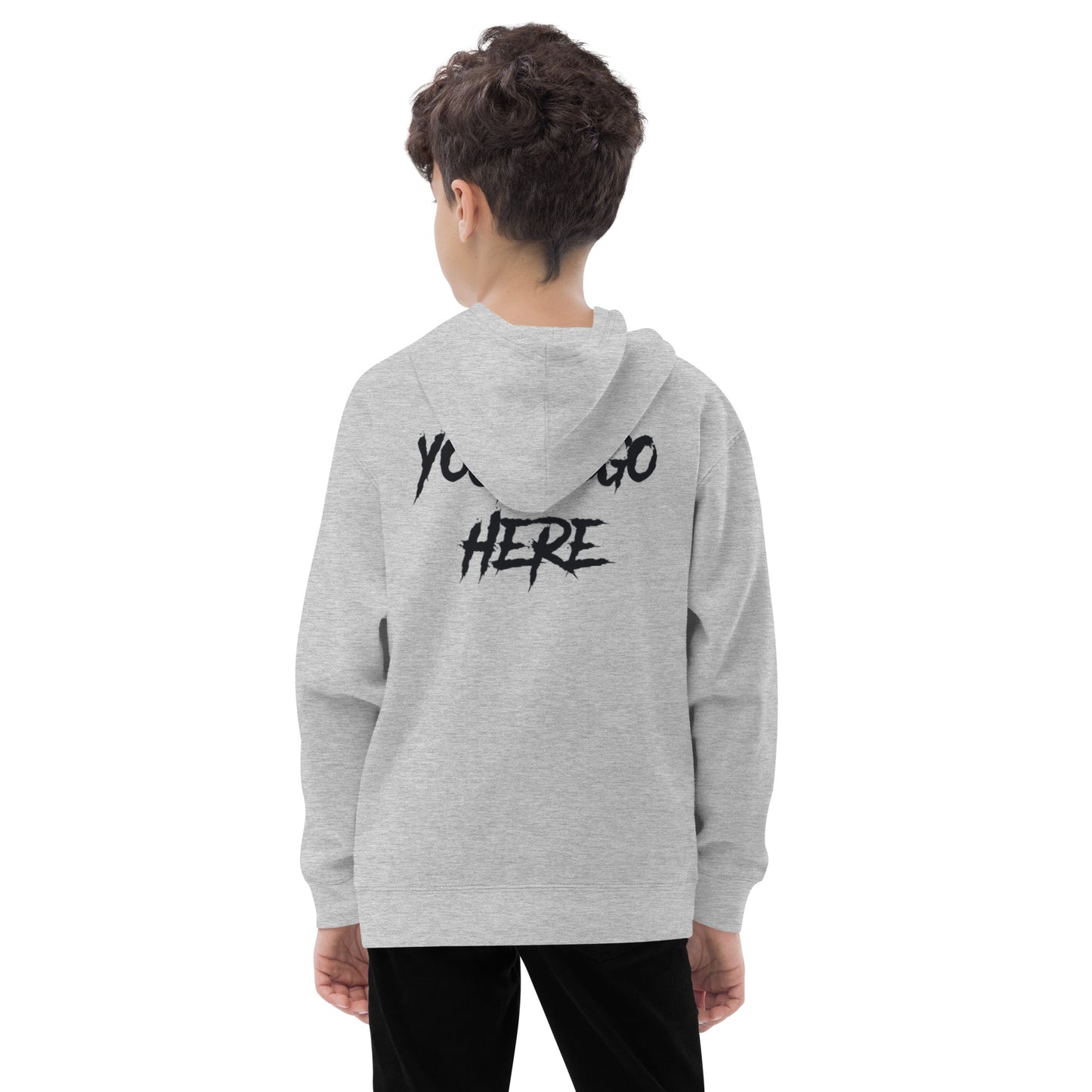 Customiazble Kids Fleece Hoodie