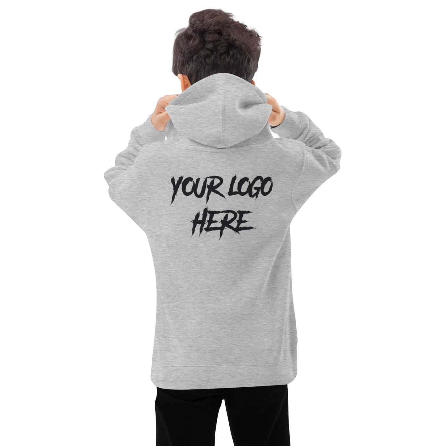 Customiazble Kids Fleece Hoodie