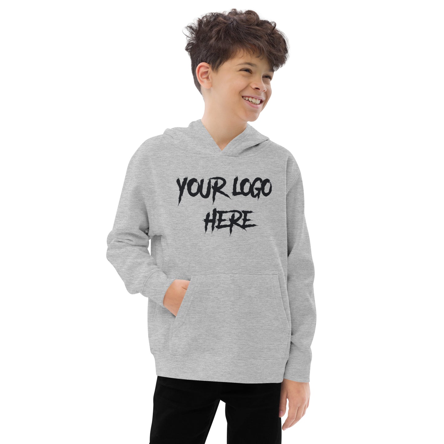 Customiazble Kids Fleece Hoodie