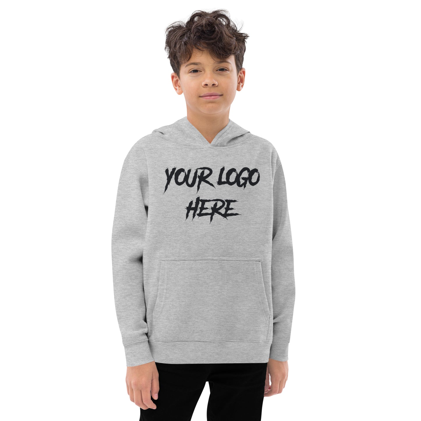 Customiazble Kids Fleece Hoodie