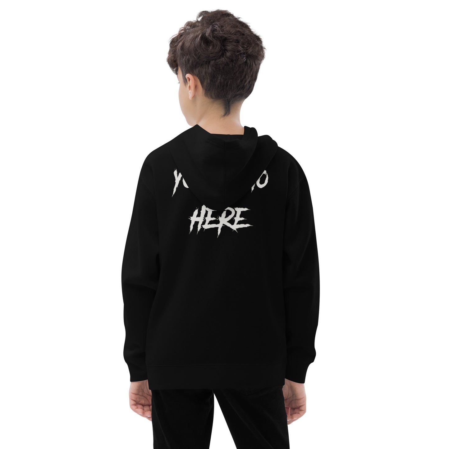 Customiazble Kids Fleece Hoodie