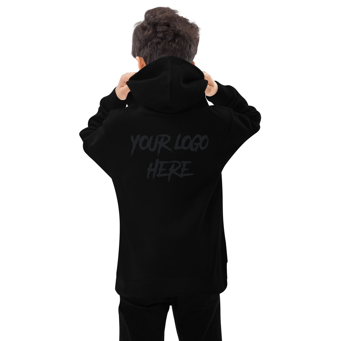 Customiazble Kids Fleece Hoodie