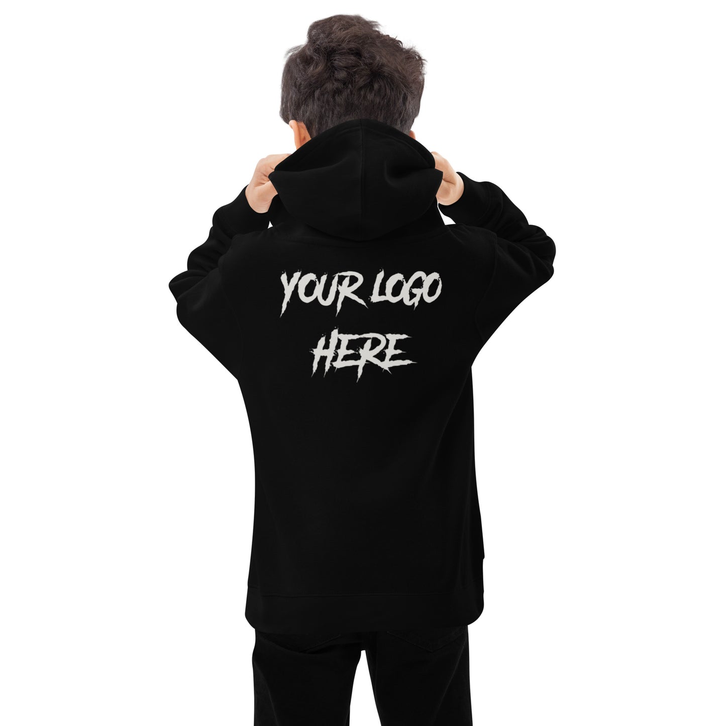 Customiazble Kids Fleece Hoodie