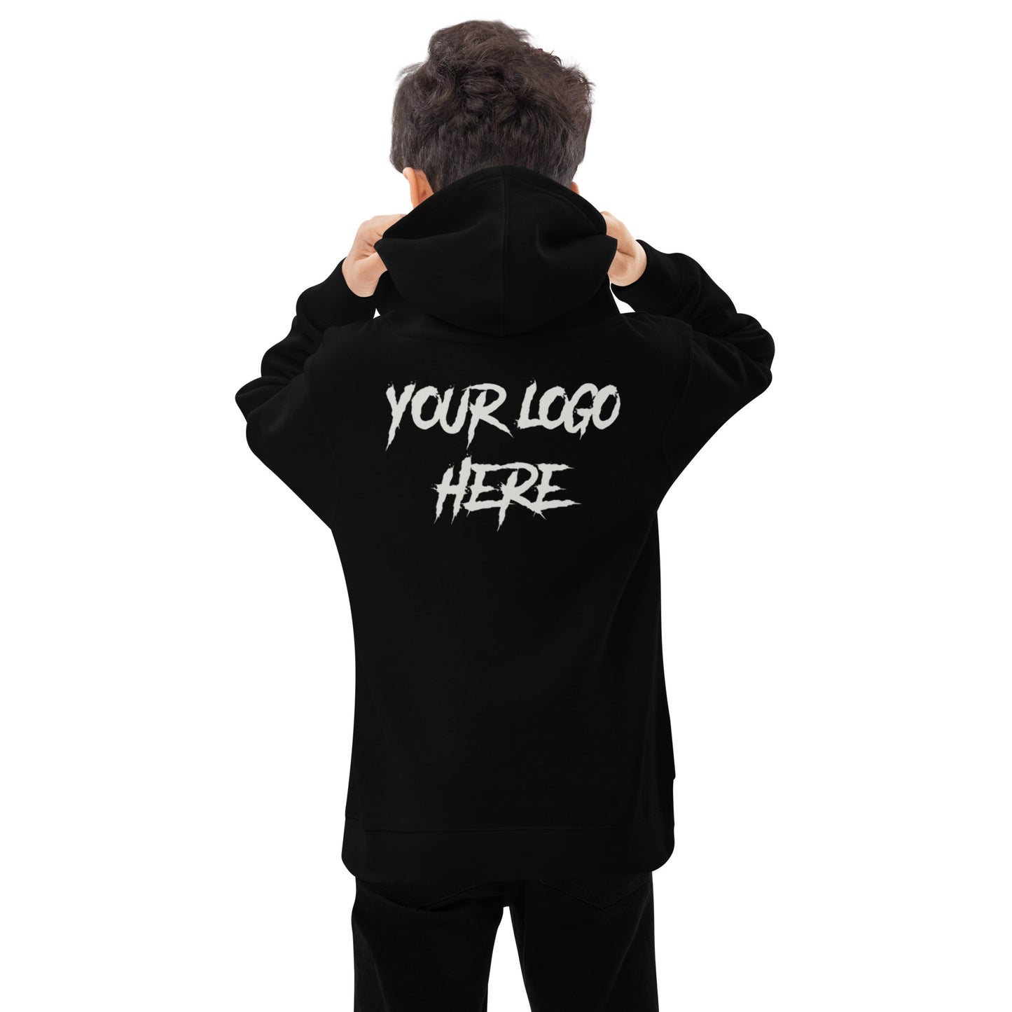 Customiazble Kids Fleece Hoodie