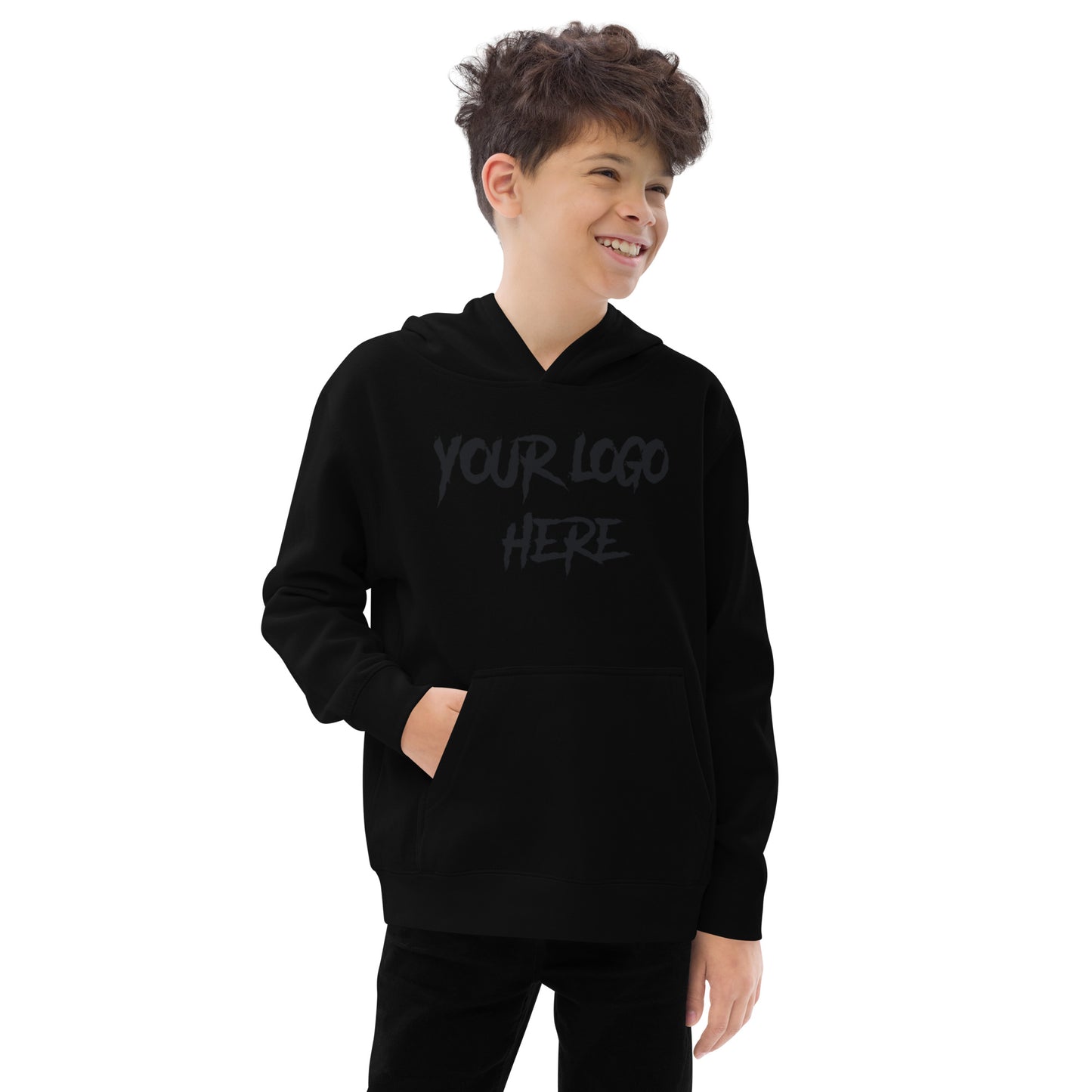 Customiazble Kids Fleece Hoodie
