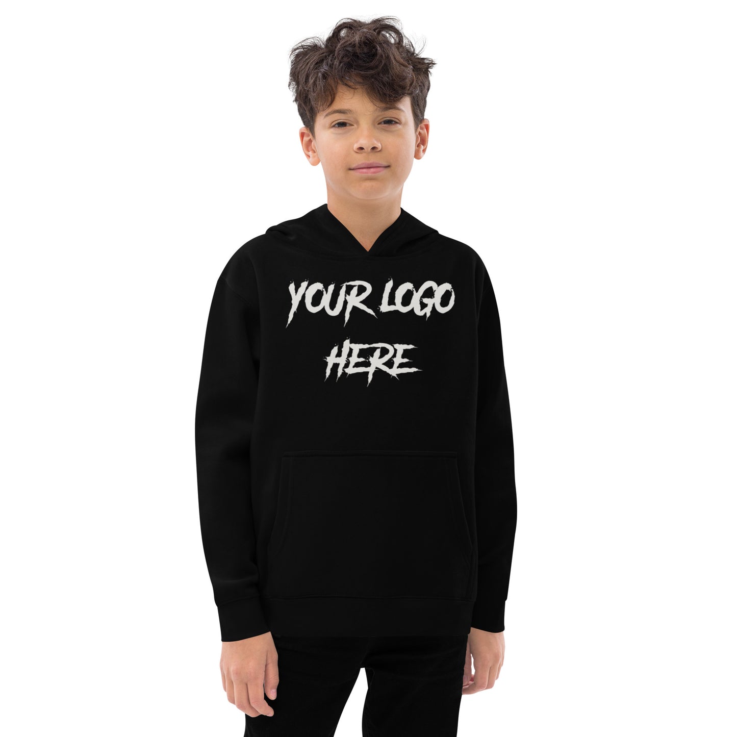 Customiazble Kids Fleece Hoodie