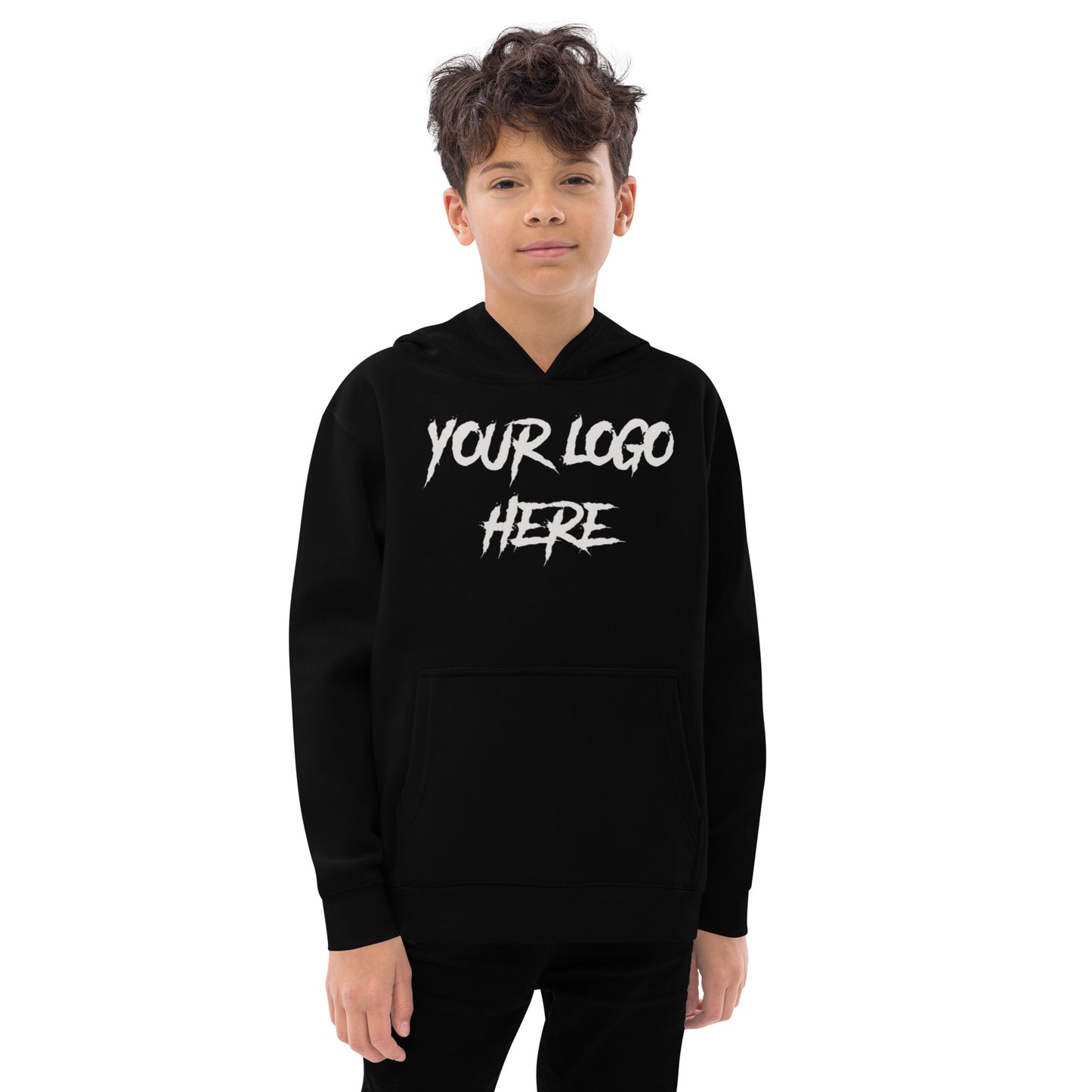 Customiazble Kids Fleece Hoodie