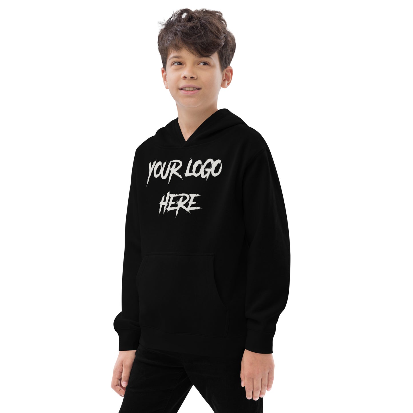 Customiazble Kids Fleece Hoodie