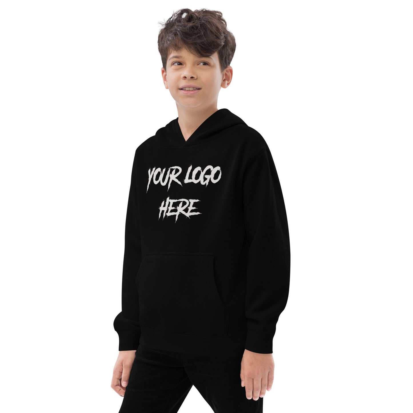 Customiazble Kids Fleece Hoodie