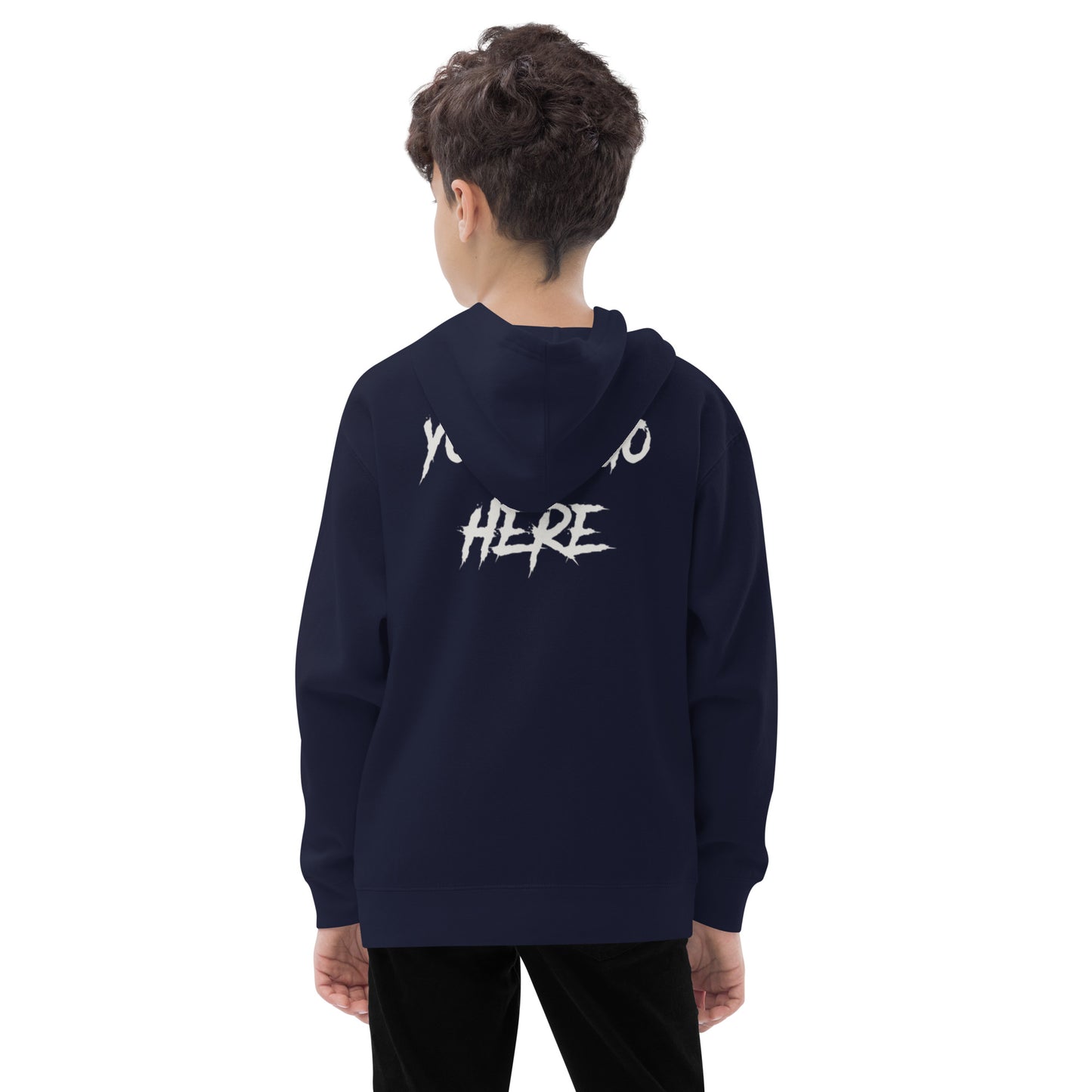 Customiazble Kids Fleece Hoodie