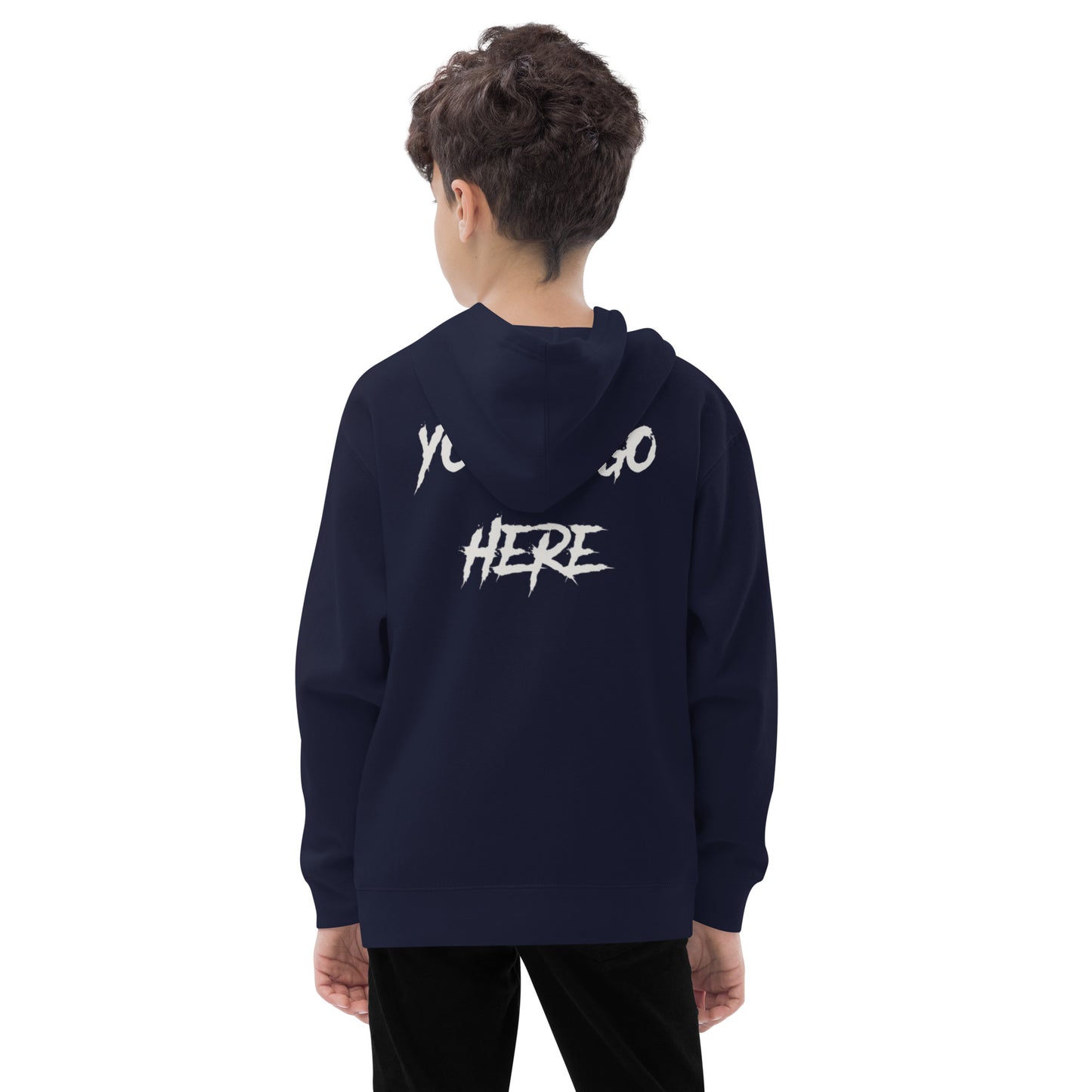 Customiazble Kids Fleece Hoodie