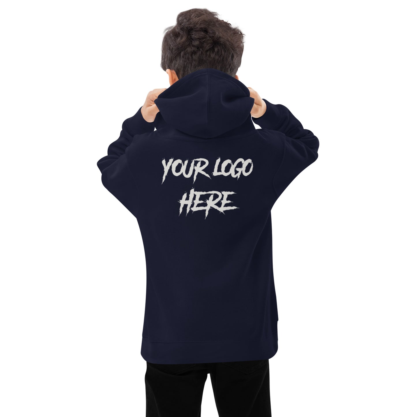 Customiazble Kids Fleece Hoodie