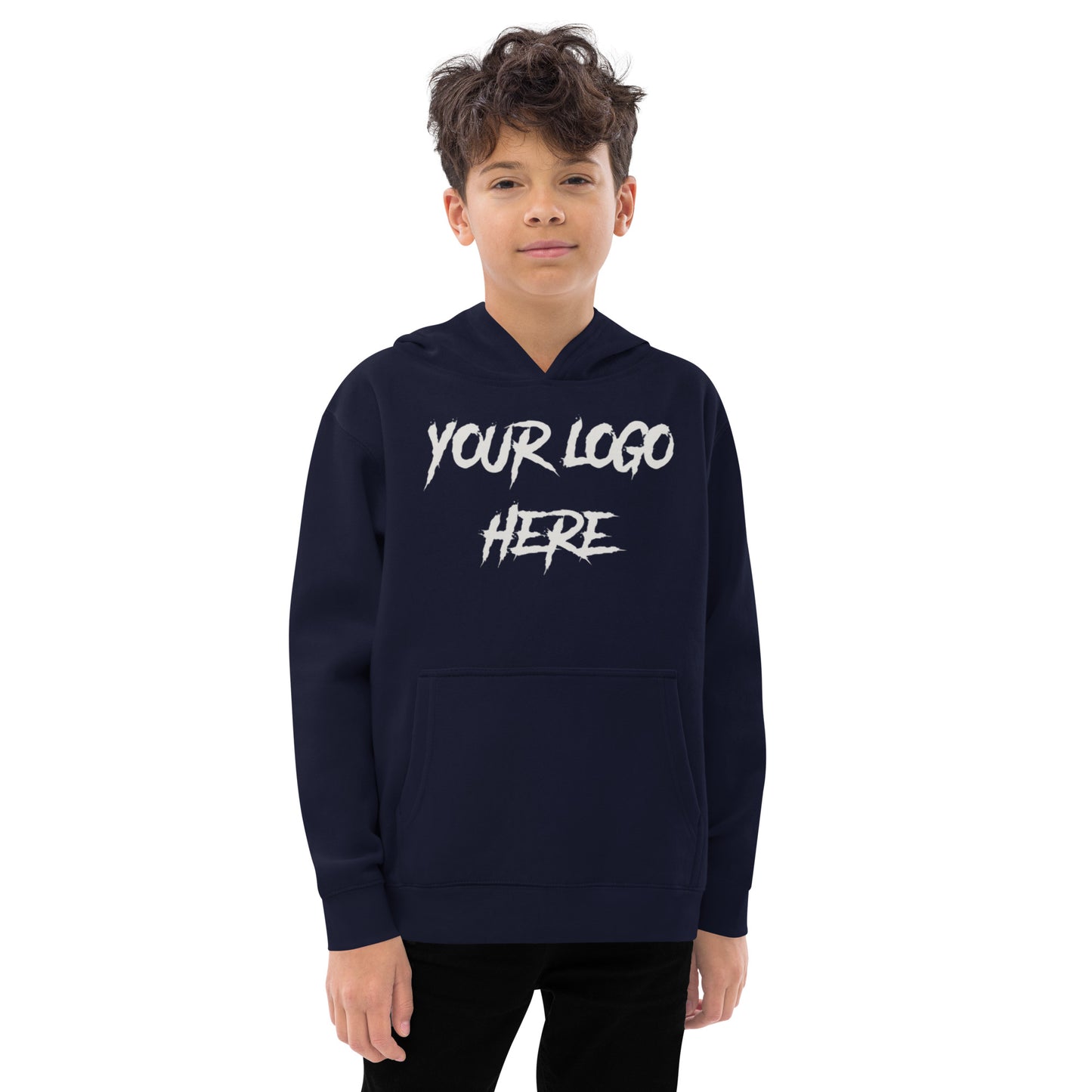 Customiazble Kids Fleece Hoodie