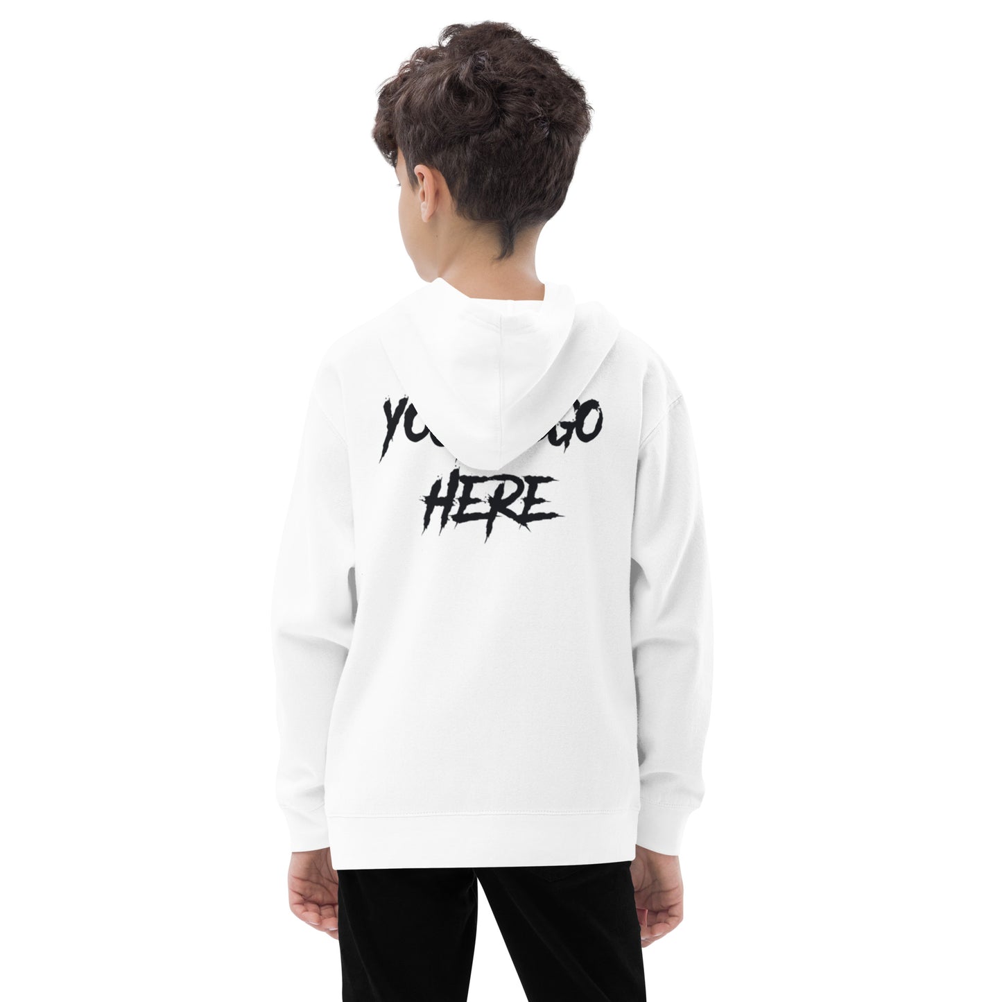 Customiazble Kids Fleece Hoodie