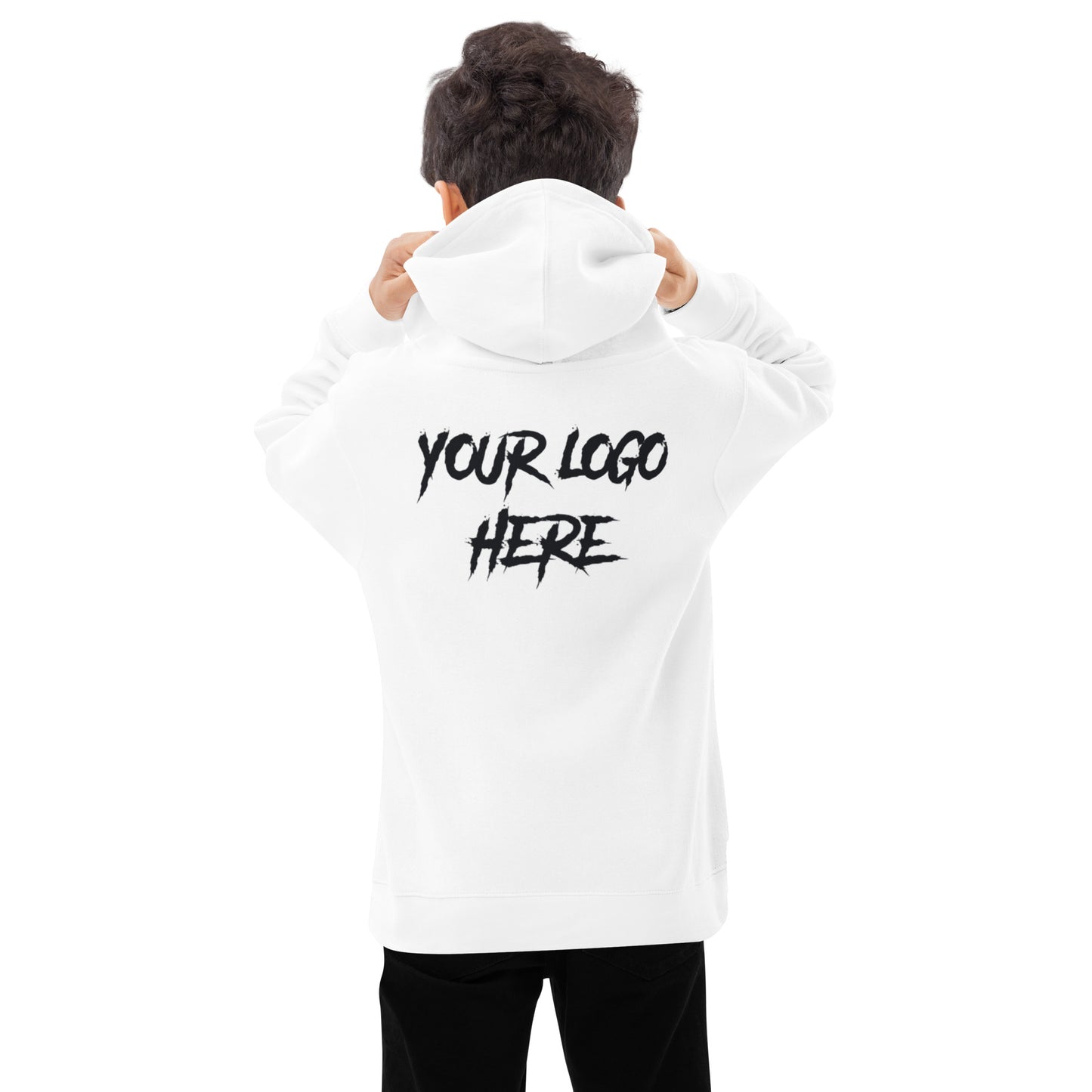 Customiazble Kids Fleece Hoodie