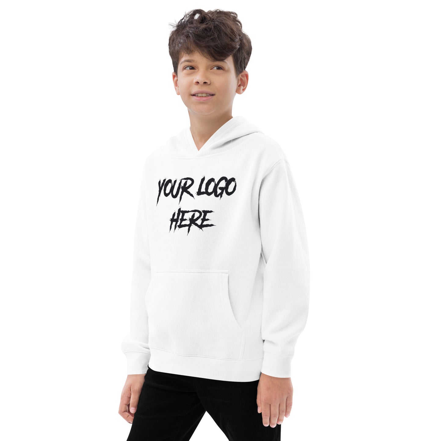 Customiazble Kids Fleece Hoodie