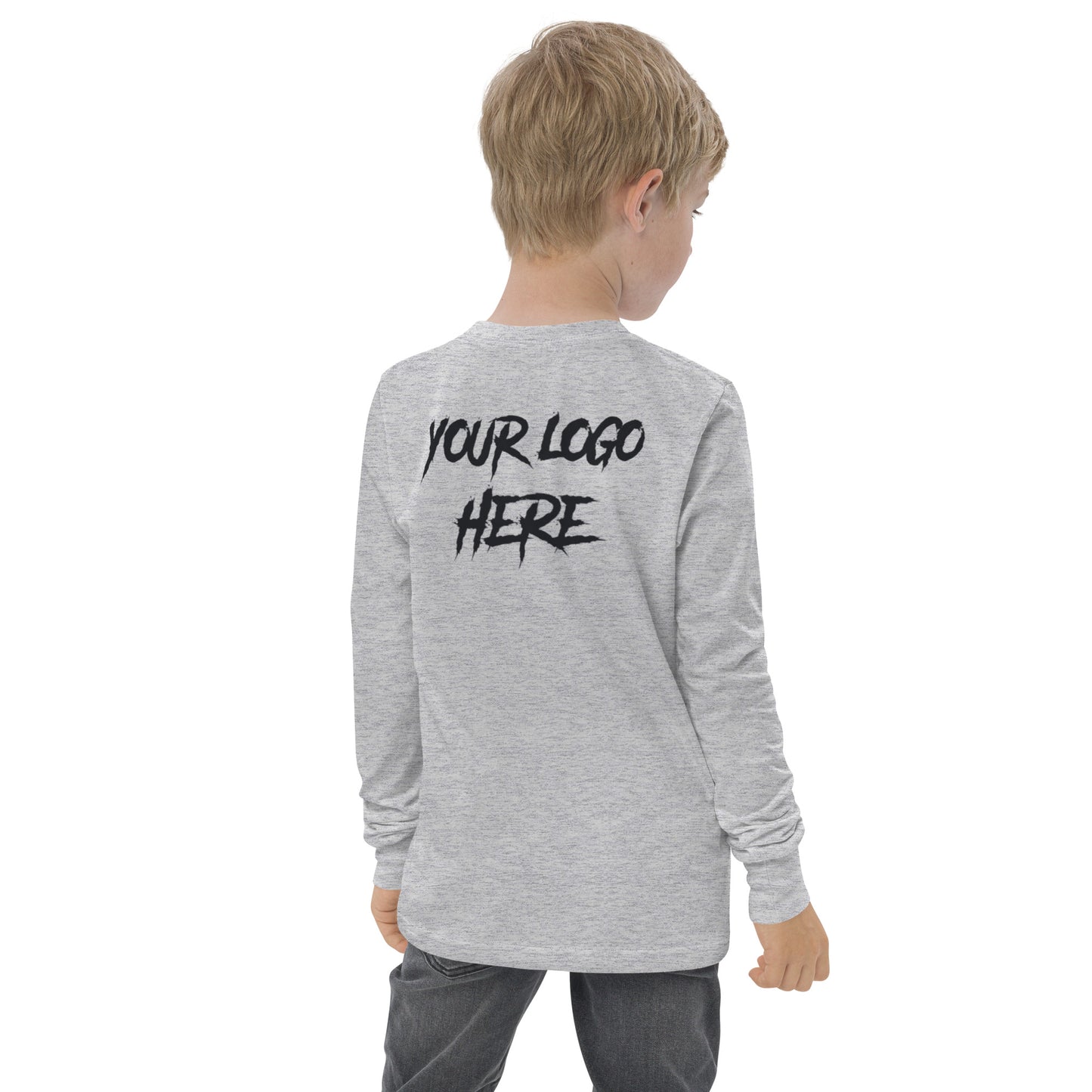 Customizable Youth Long Sleeve Tee
