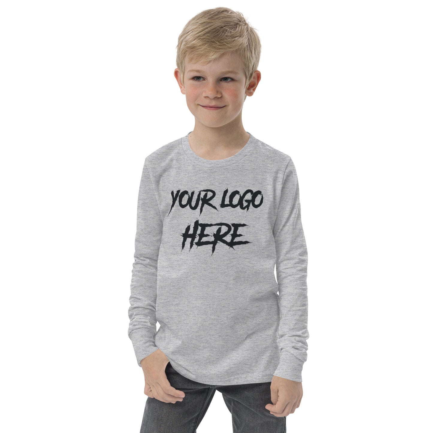 Customizable Youth Long Sleeve Tee
