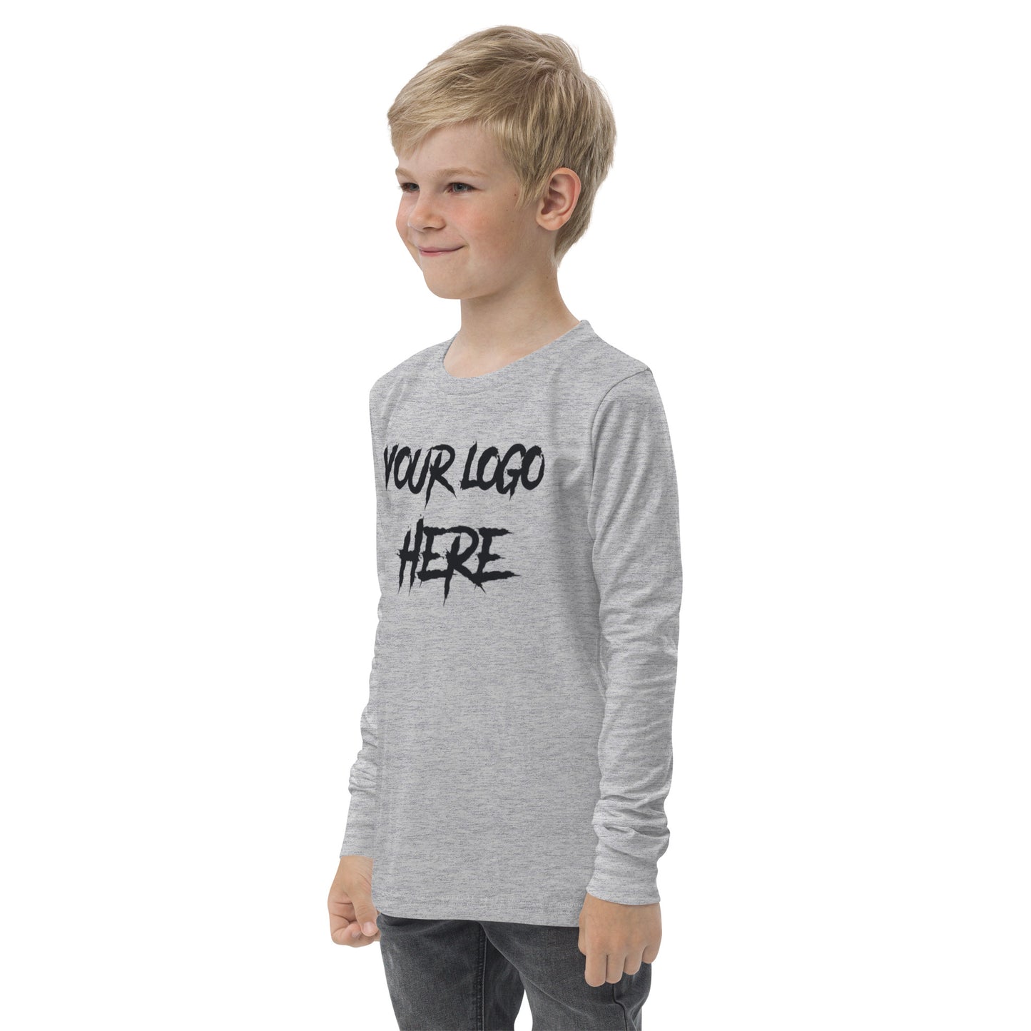 Customizable Youth Long Sleeve Tee