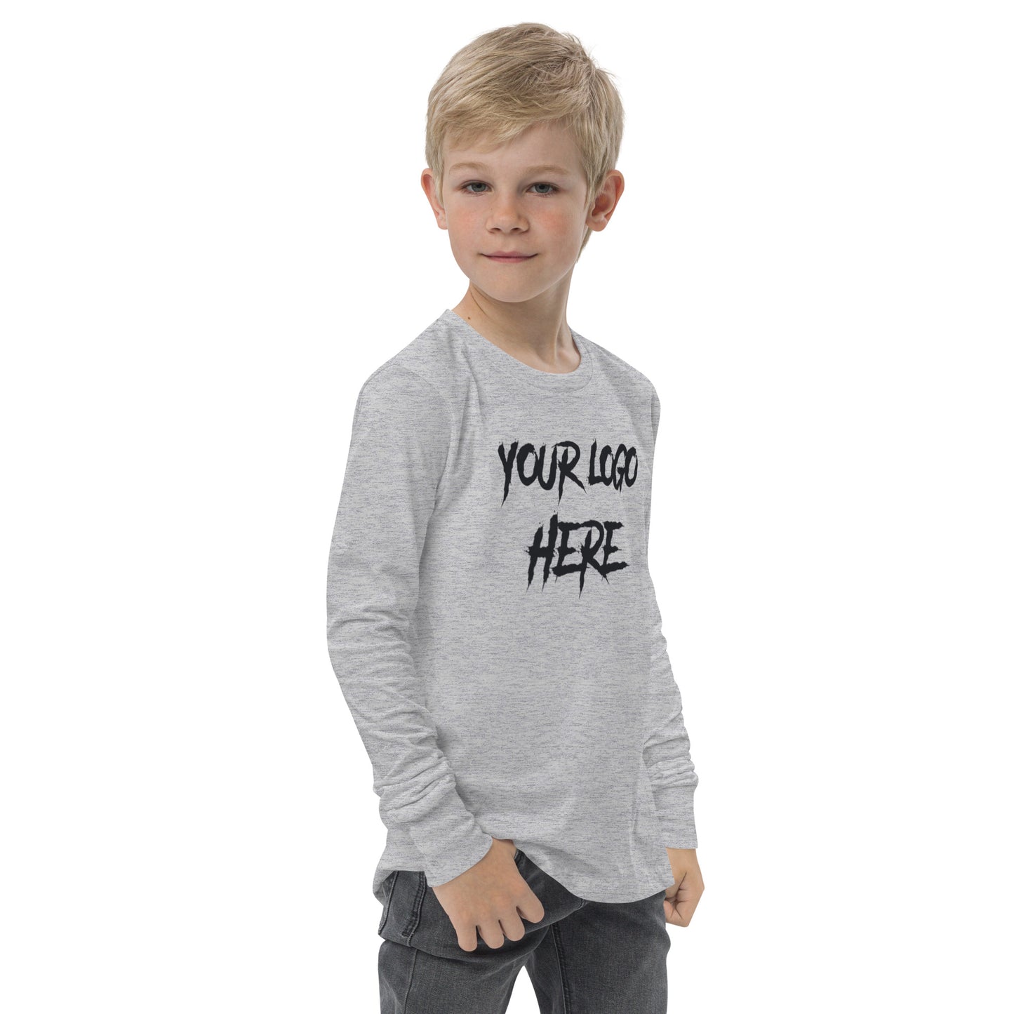 Customizable Youth Long Sleeve Tee