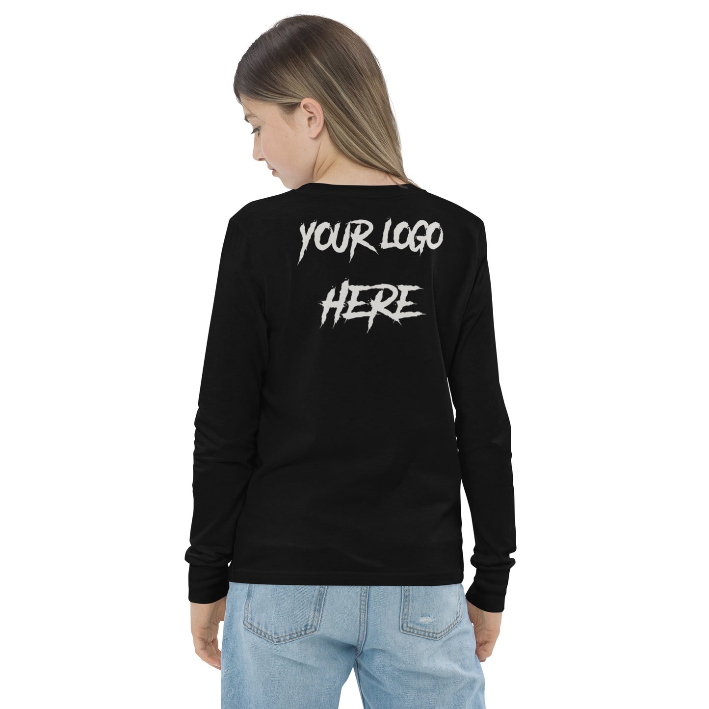 Customizable Youth Long Sleeve Tee