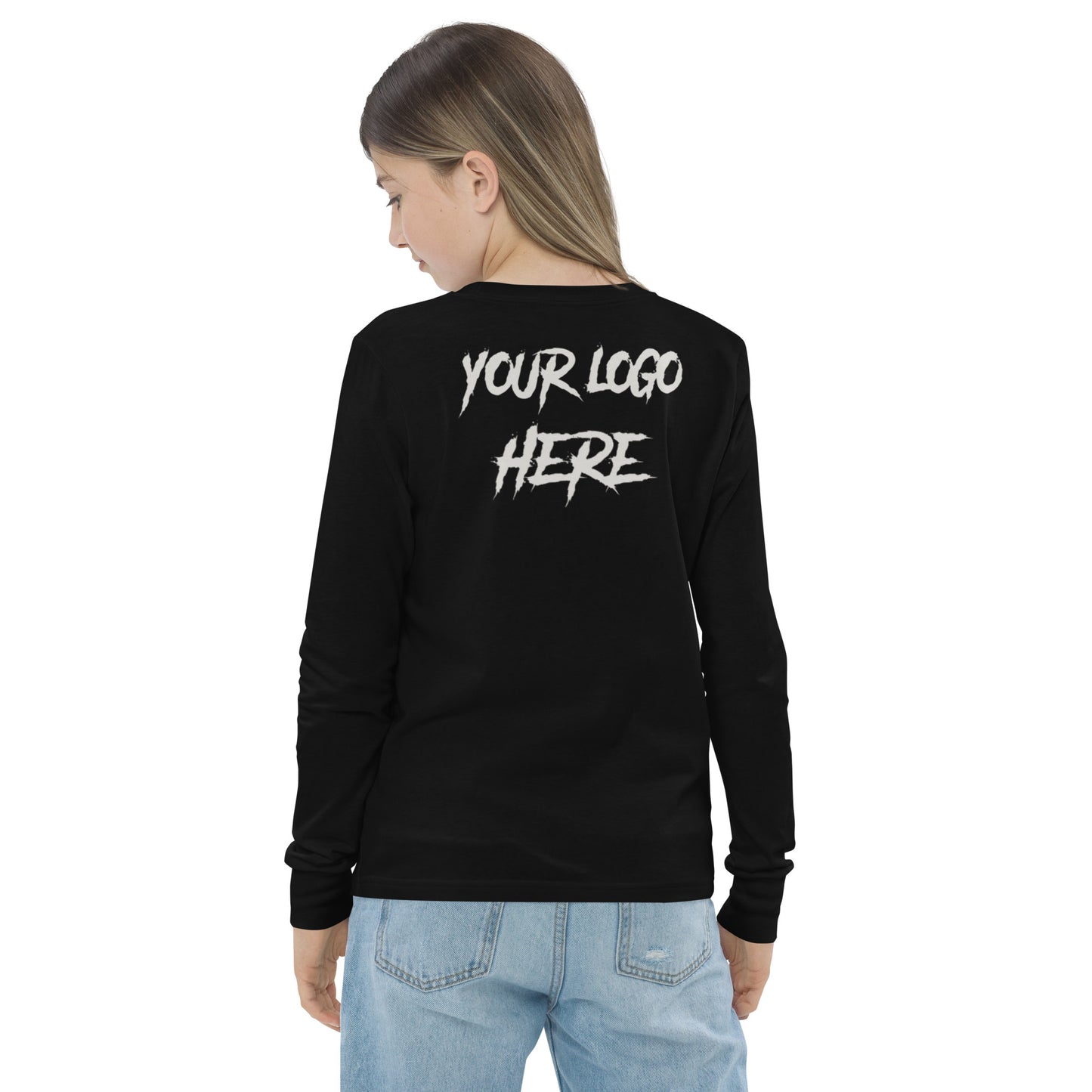 Customizable Youth Long Sleeve Tee