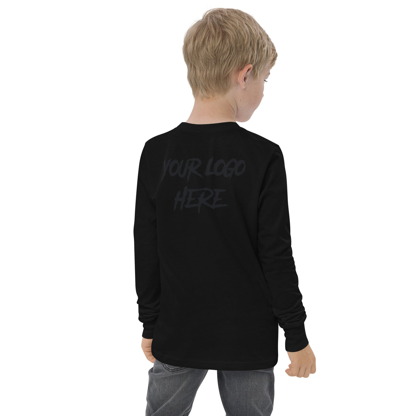 Customizable Youth Long Sleeve Tee