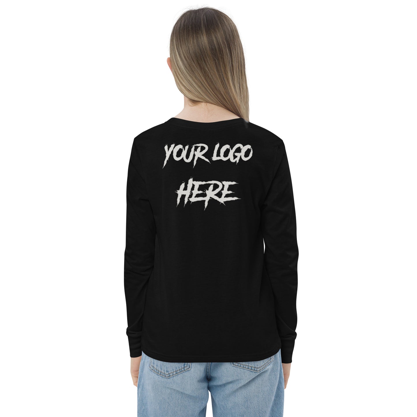 Customizable Youth Long Sleeve Tee