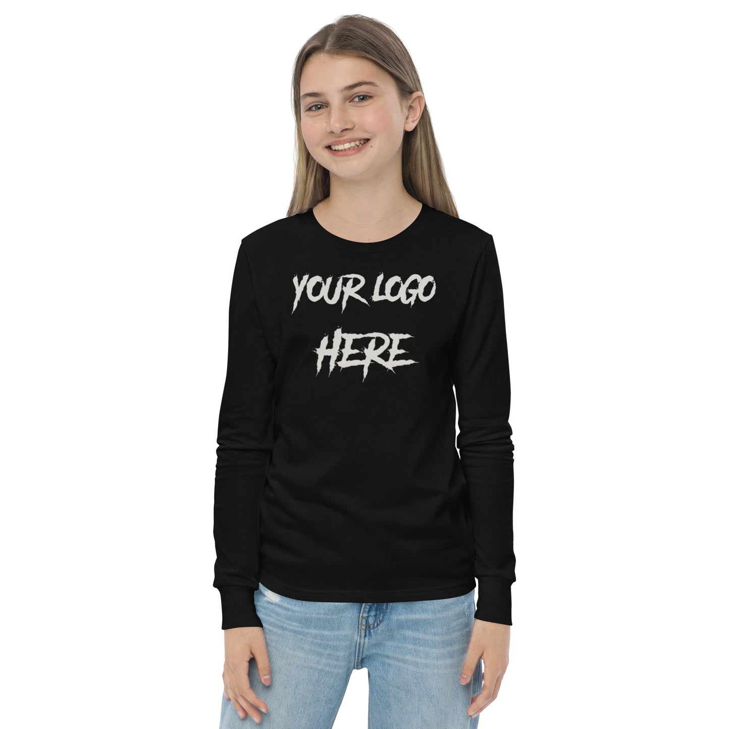 Customizable Youth Long Sleeve Tee