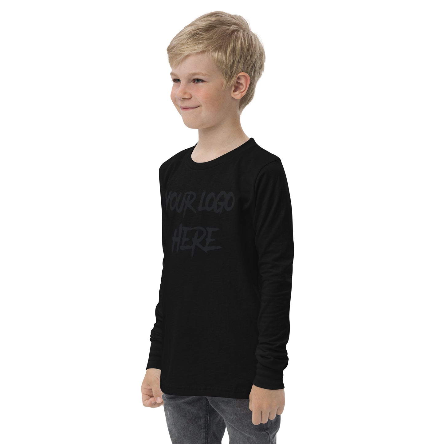 Customizable Youth Long Sleeve Tee