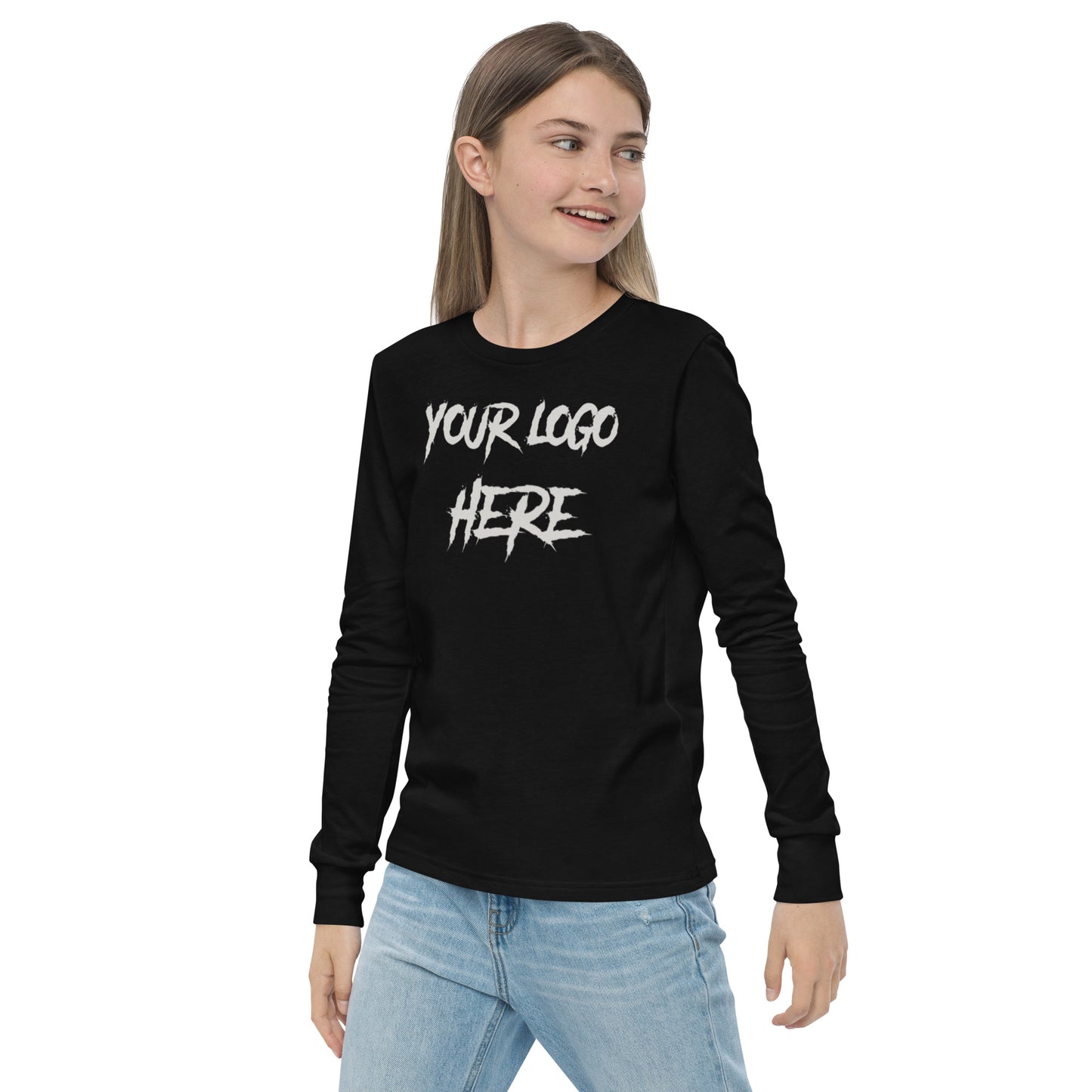 Customizable Youth Long Sleeve Tee
