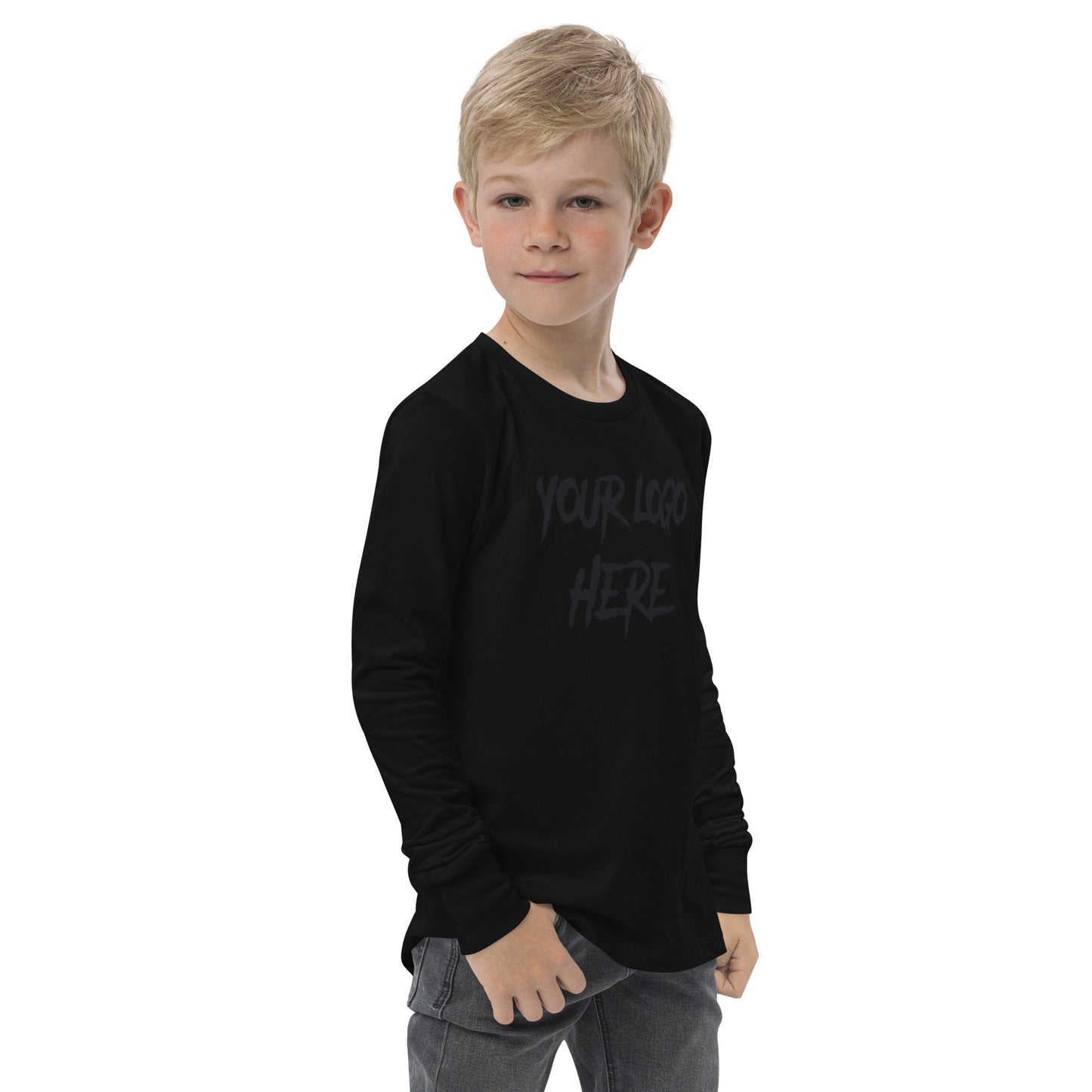 Customizable Youth Long Sleeve Tee