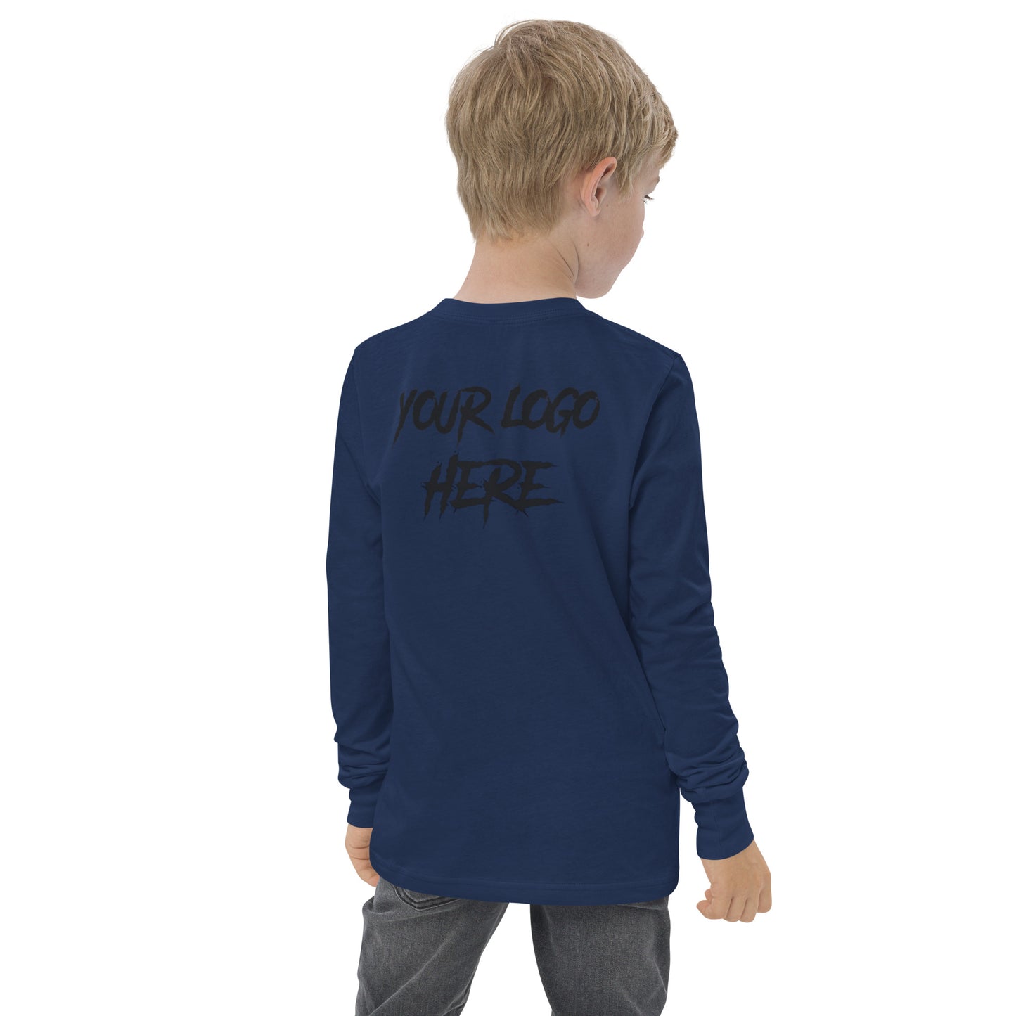 Customizable Youth Long Sleeve Tee