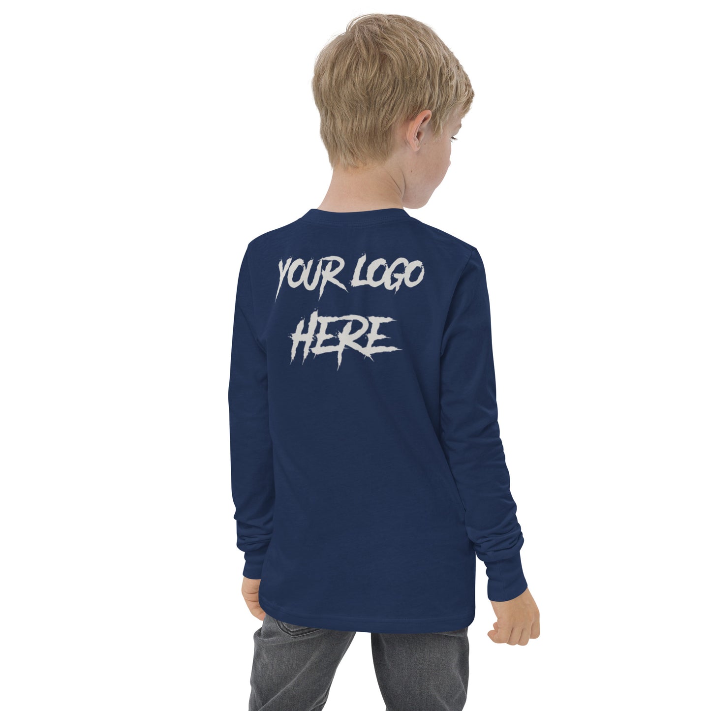 Customizable Youth Long Sleeve Tee