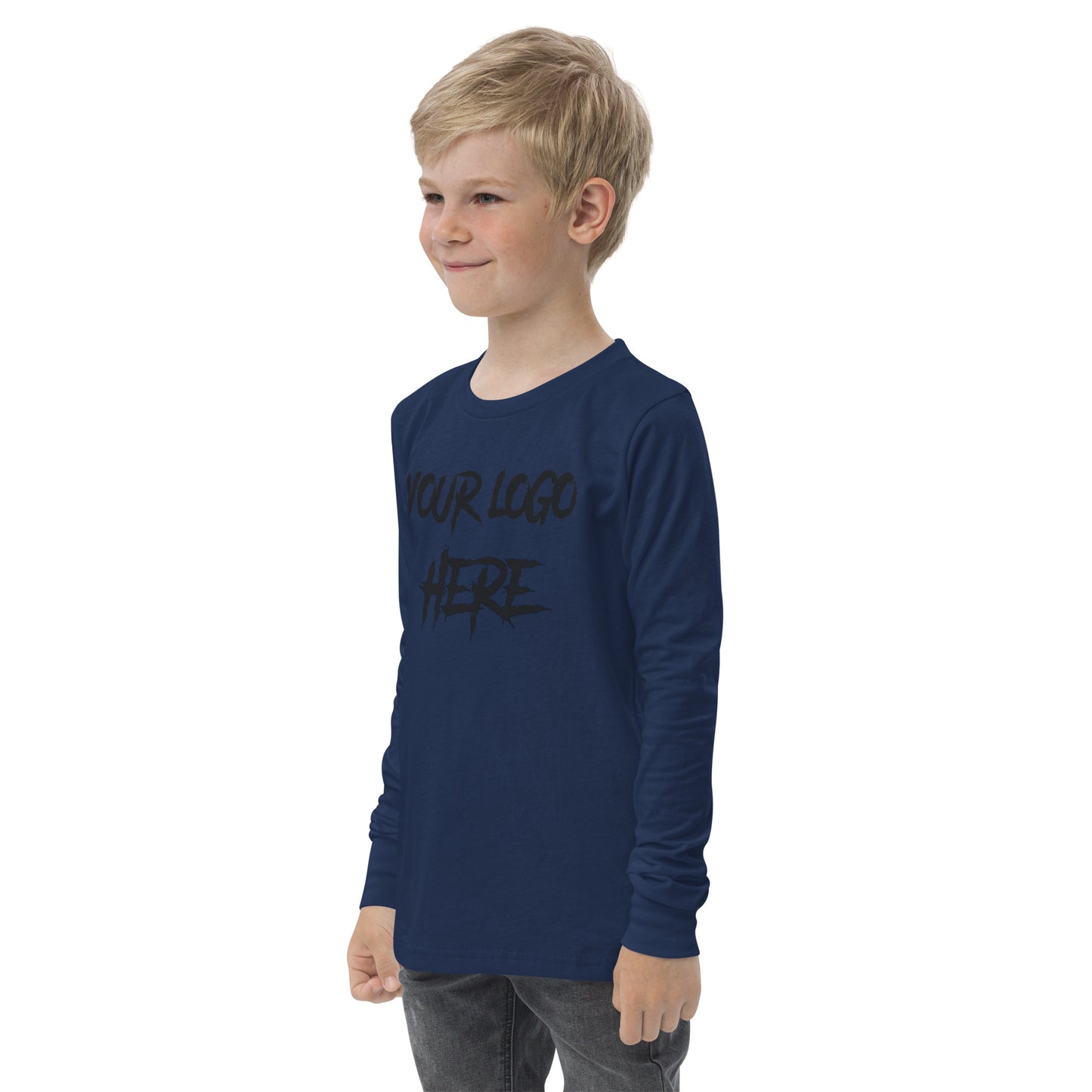 Customizable Youth Long Sleeve Tee