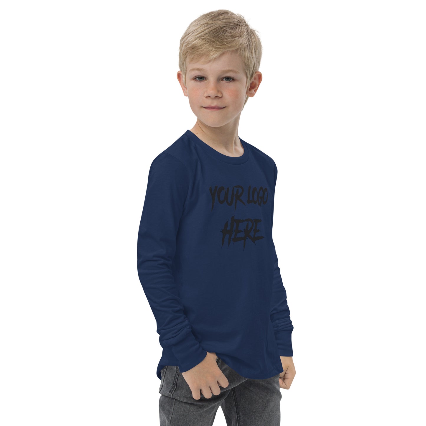 Customizable Youth Long Sleeve Tee