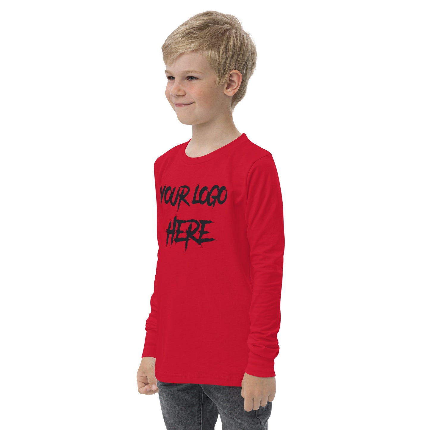 Customizable Youth Long Sleeve Tee