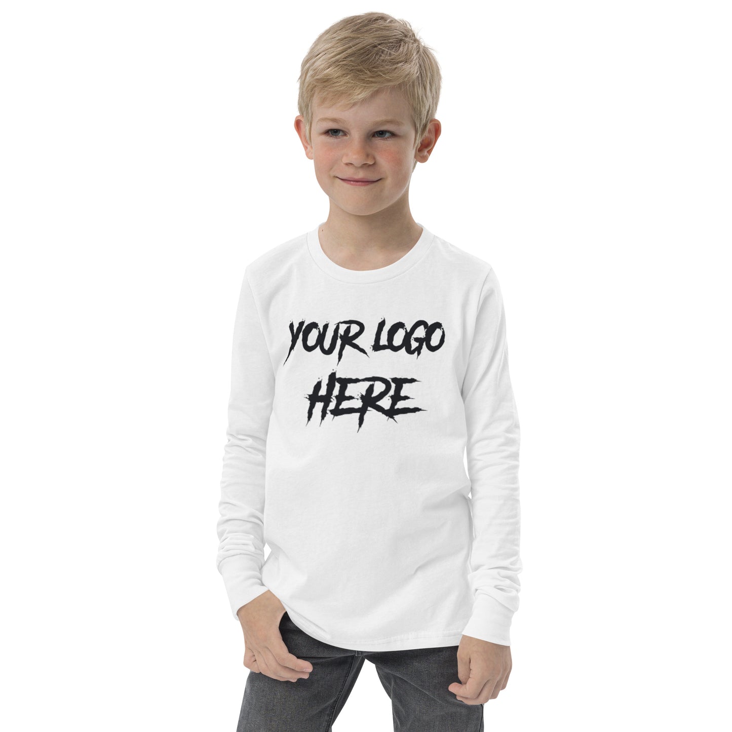 Customizable Youth Long Sleeve Tee
