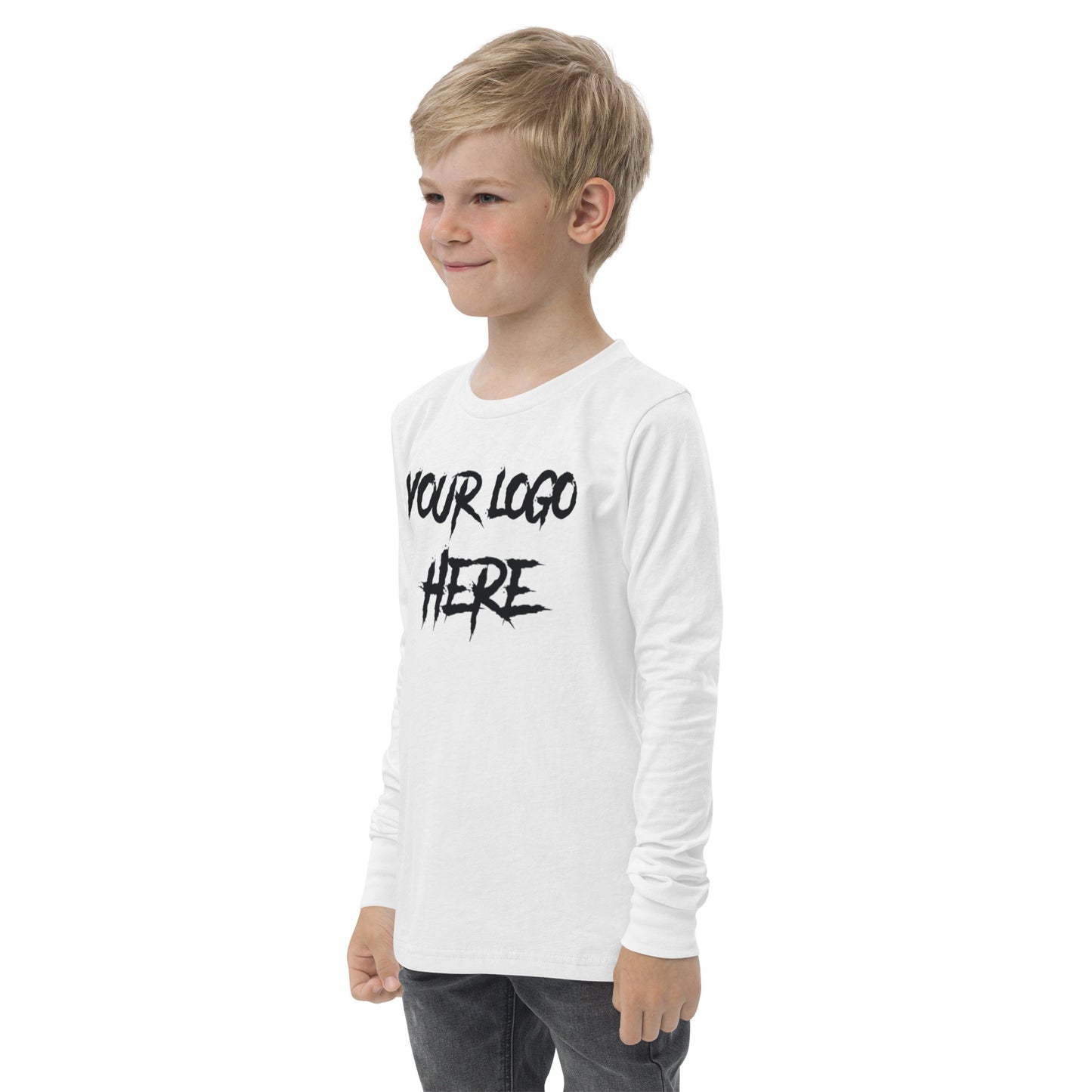 Customizable Youth Long Sleeve Tee