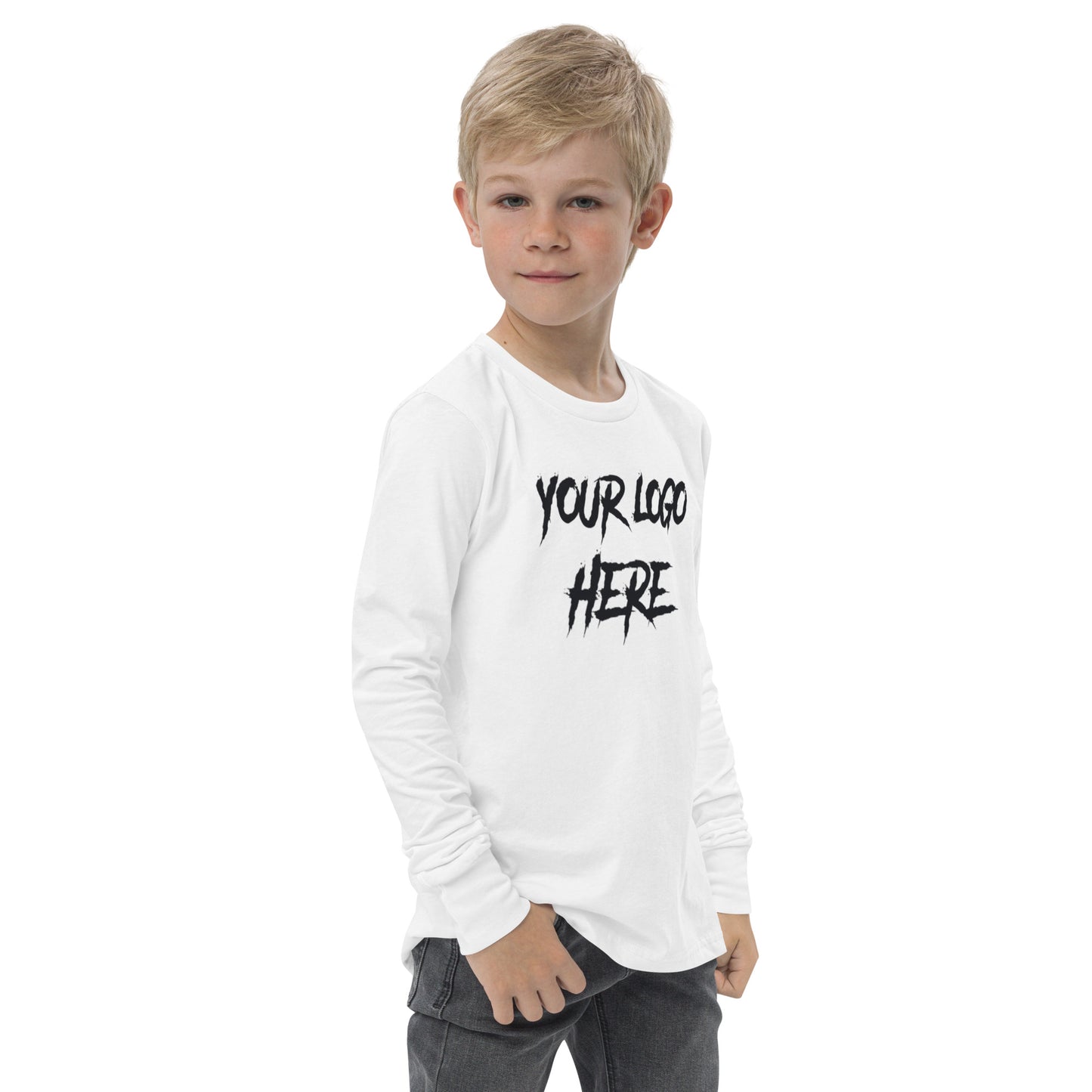 Customizable Youth Long Sleeve Tee
