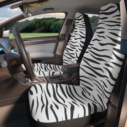 White Tiger Fur Seat Covers