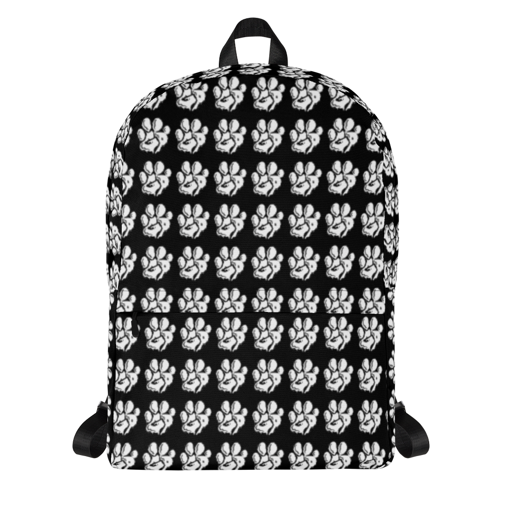All Over Paw Print Backpack